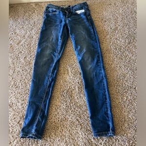 A pair American regional rewash jeans